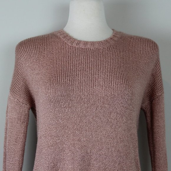 Forever 21 Blush Pink Chenile Knit Sweater - Picture 2 of 6